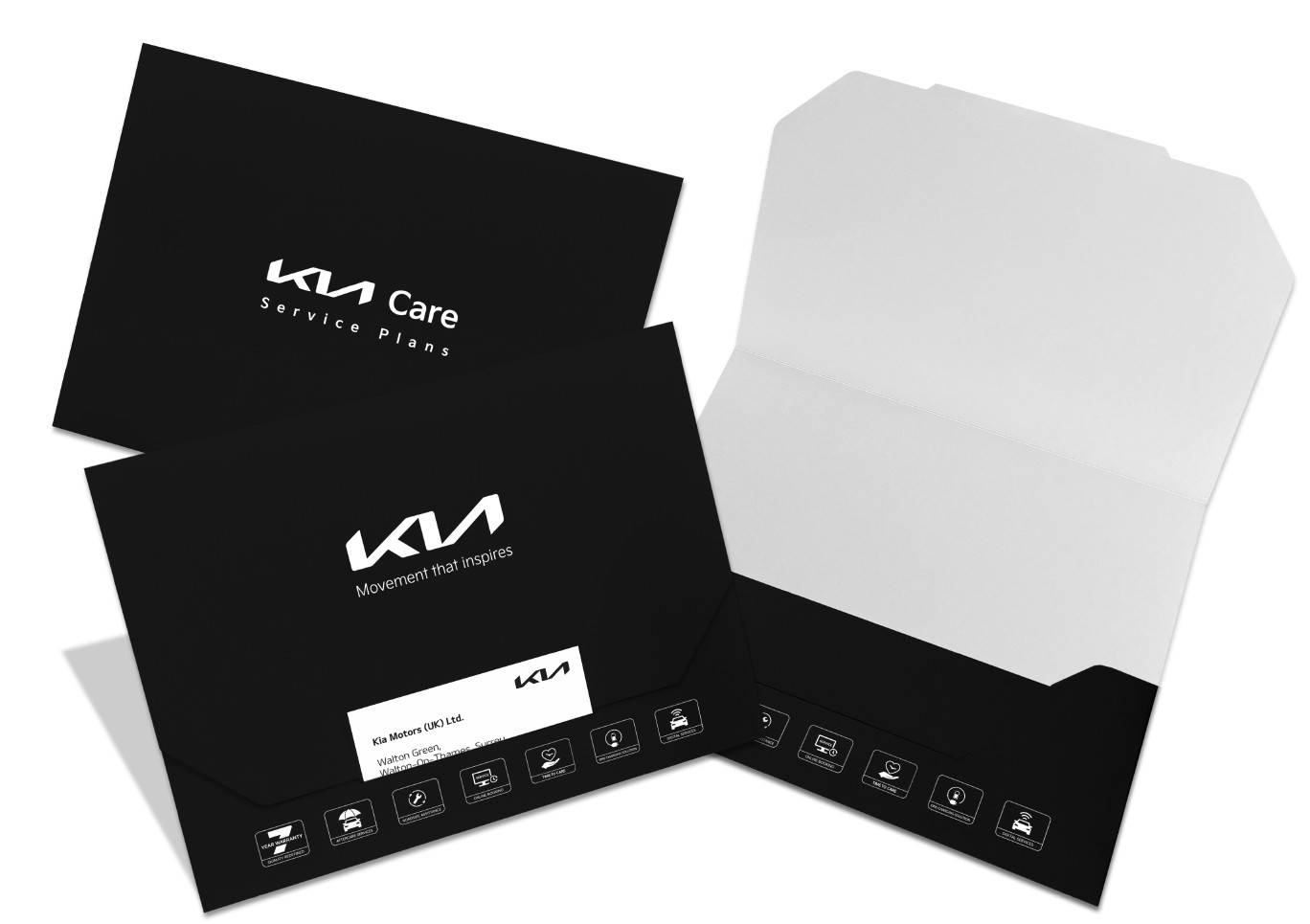 Design visual of a Kia branded pack
