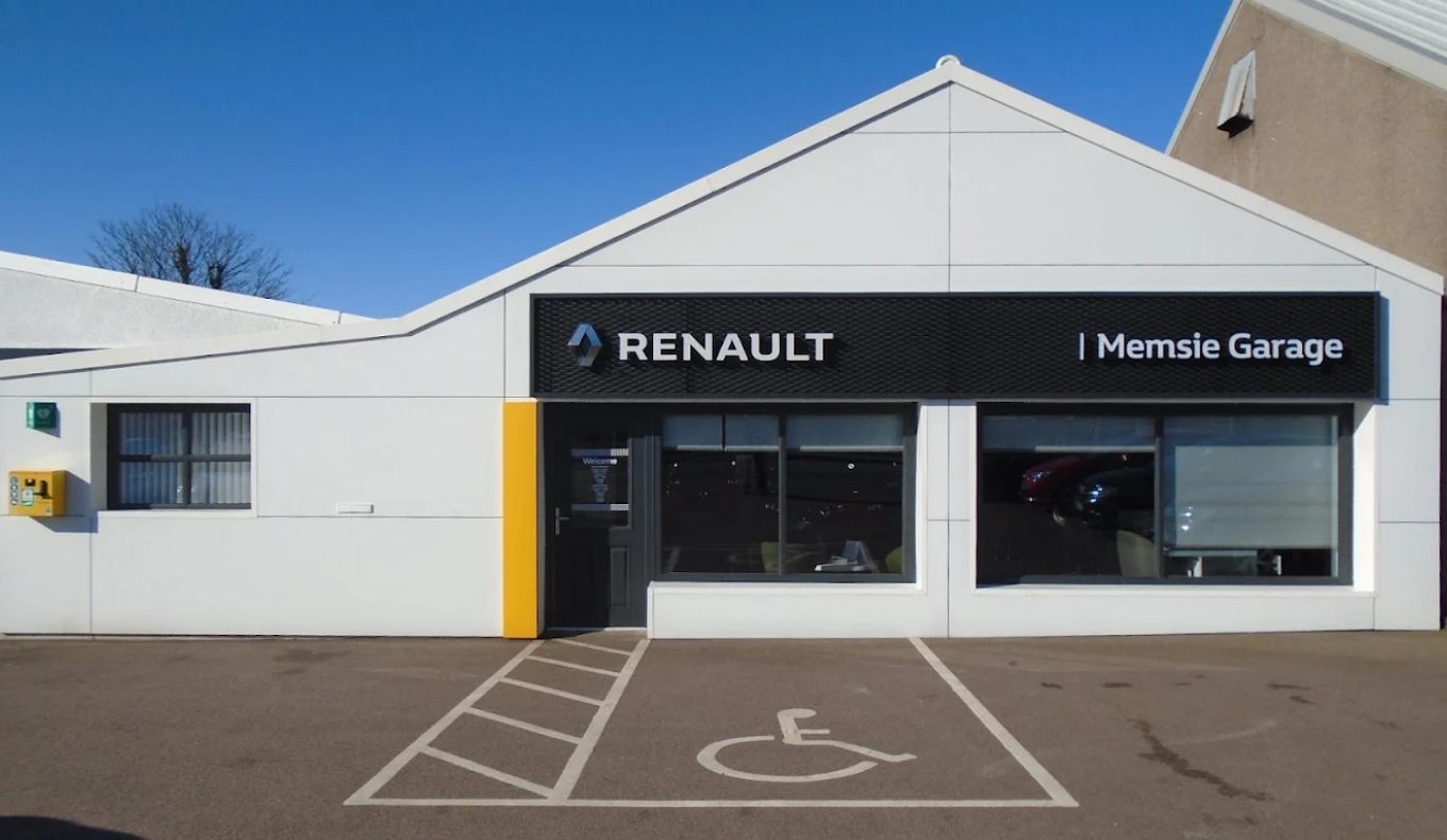 Memsie Garage Renault and Dacia dealership at Memsie, Fraserburgh